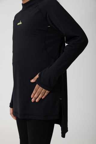 Girls Motion Top - Black