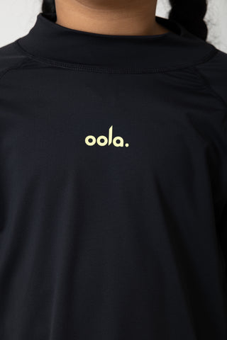 Girls Motion Top - Black