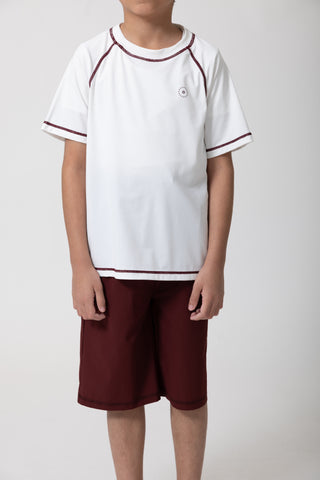 Kids Tempo Top - Off White
