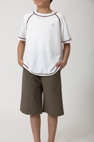 Kids Tempo Top - Off White