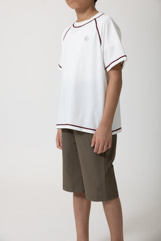 Kids Tempo Top - Off White