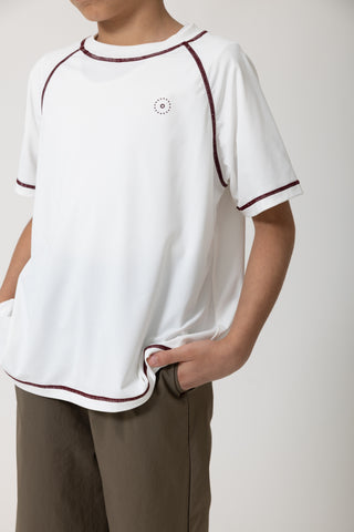 Kids Tempo Top - Off White