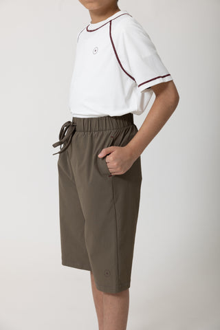Kids Field Short - Dark Sage