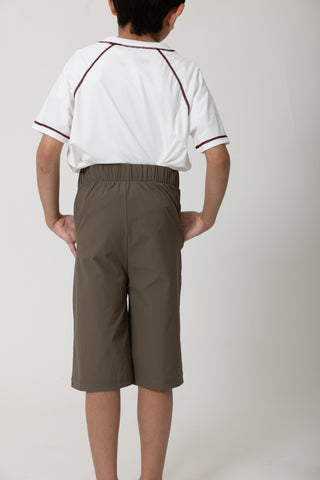 Kids Field Short - Dark Sage