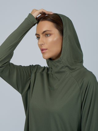Flow Strong Hoodie - Green