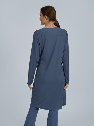 Power Forward Top - Dusty Blue