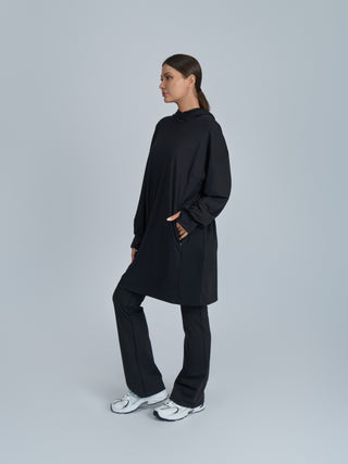 Rise into Motion Hoodie - Black