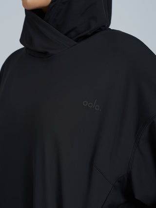 Rise into Motion Hoodie - Black