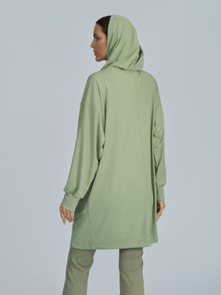 Rise into Motion Hoodie - Sage Green