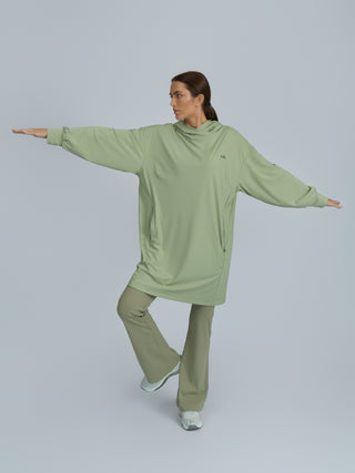 Rise into Motion Hoodie - Sage Green