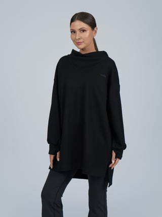 Unwind to Rise Top - Black